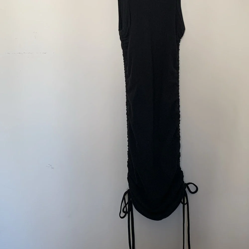 Active USA Black Tank top Dress Size Medium - Picture 7 of 7